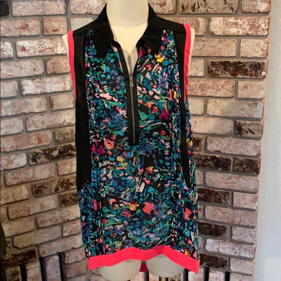 Nicole by Nicole Miller Tops - nicole by Nicole Miller high/low top